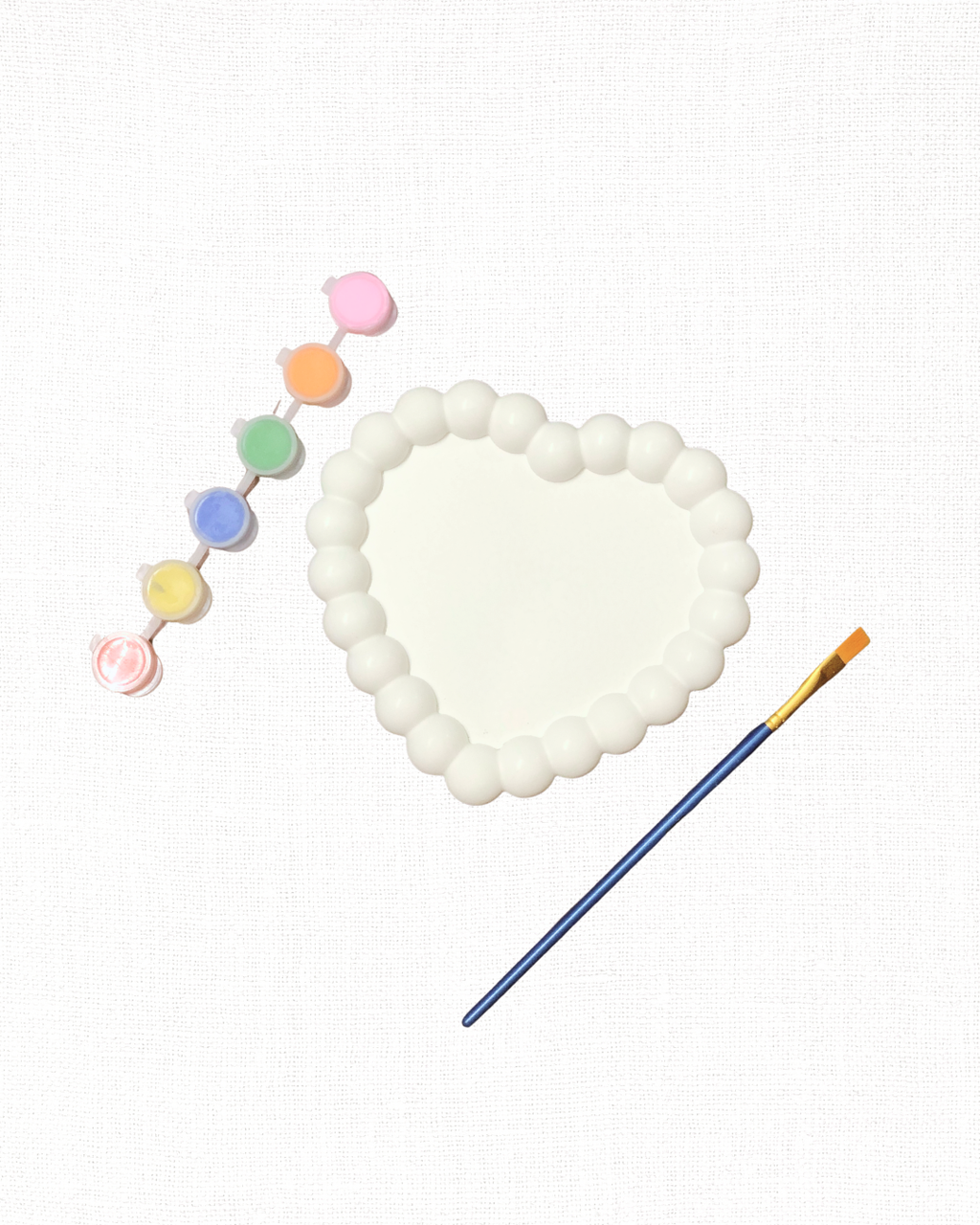 Heart Trinket Painting Kit | Ceramic Painting