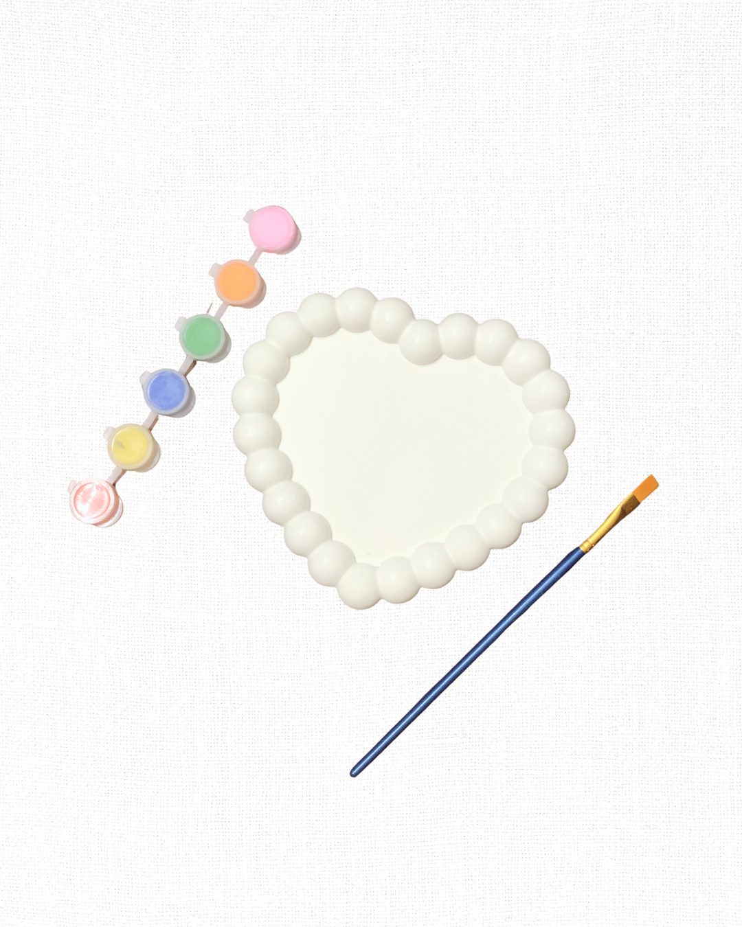 Heart Trinket Painting Kit | Ceramic Painting