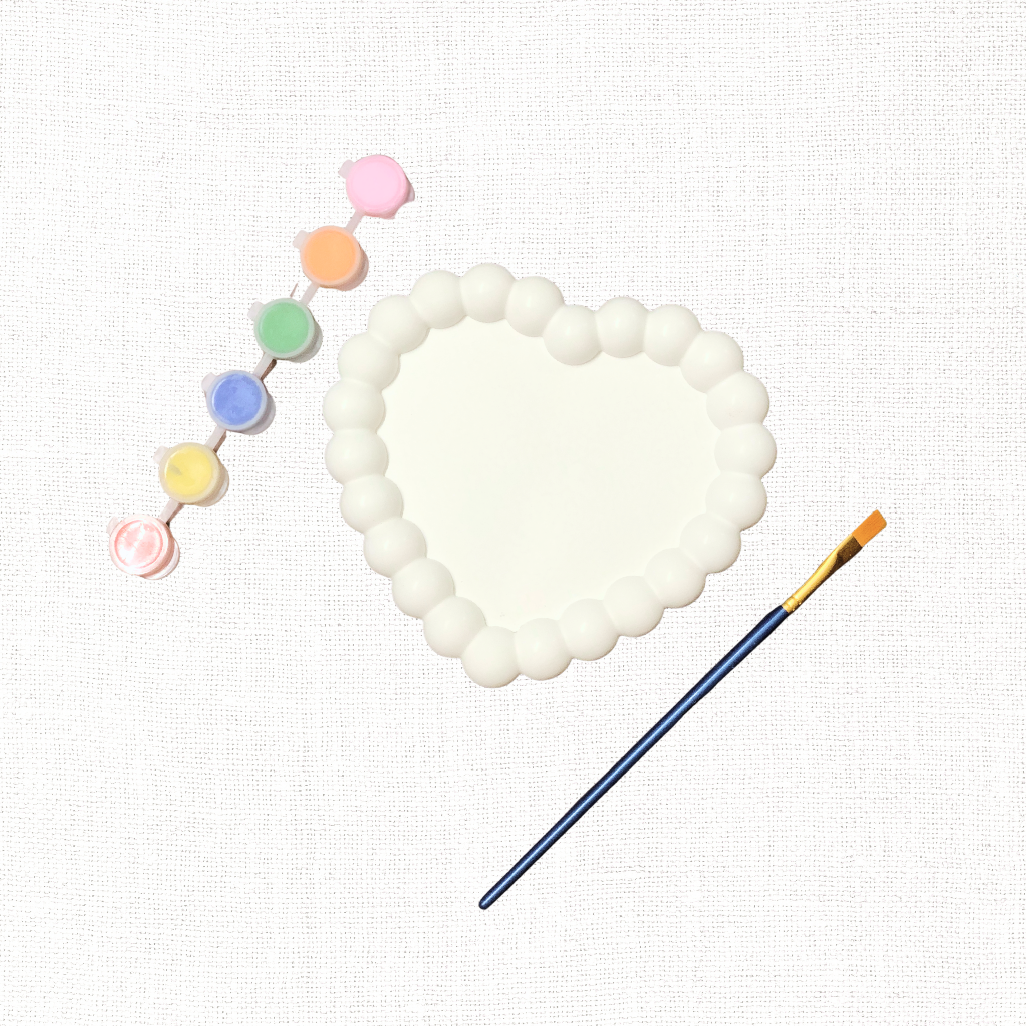 Heart Trinket Painting Kit | Ceramic Painting